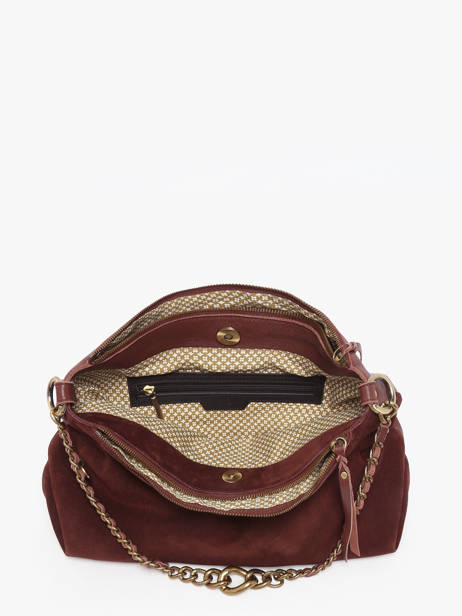 Crossbody Bag Vintage Leather Mila louise Beige vintage 3822VC other view 3