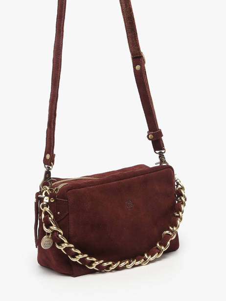 Shoulder Bag Vintage Leather Mila louise Beige vintage 23673V other view 2