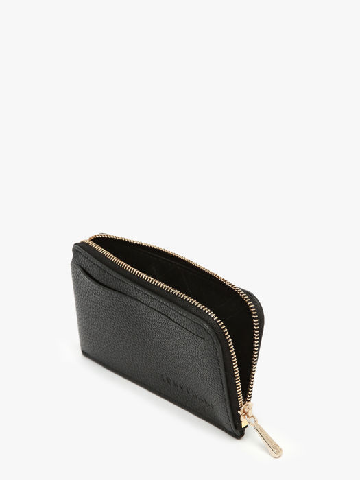 Longchamp Le foulonné Bill case / card case Black