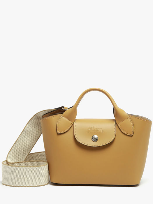 Longchamp Epure timeless Sacs porté travers Jaune