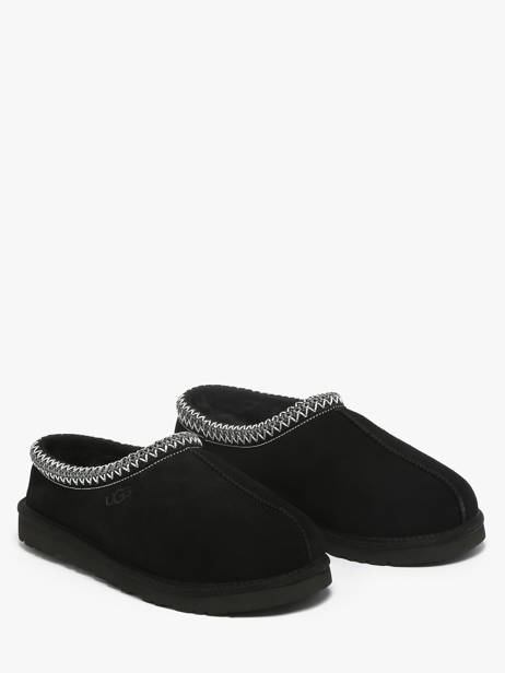 Slippers In Leather Ugg Black men 1174671 other view 1