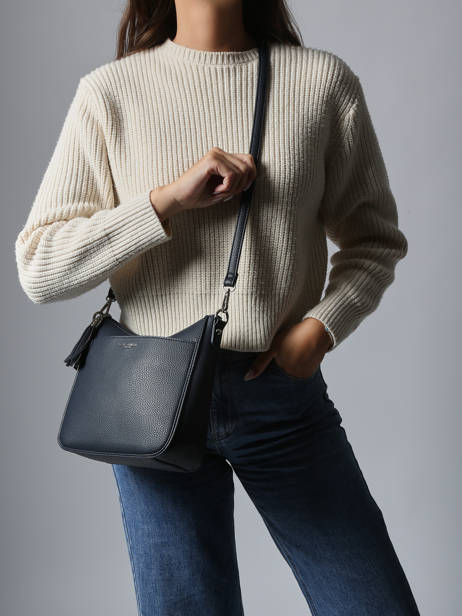 Shoulder Bag Grained Miniprix Blue grained F8575 other view 1