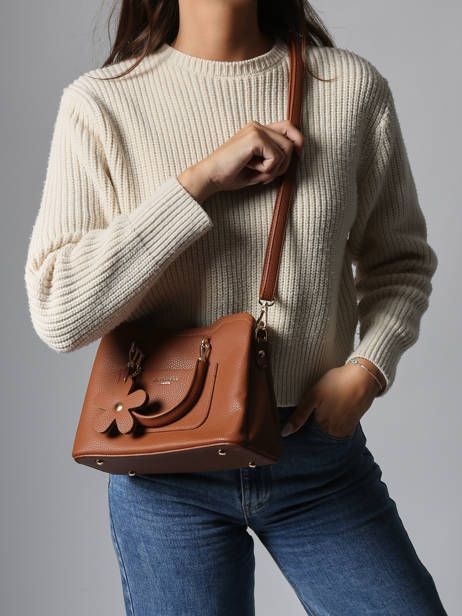 Shoulder Bag Grained Miniprix Brown grained H6931 other view 1