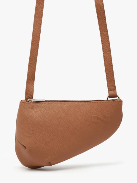 Sac Bandoulière City Perle Cuir Nathan baume Marron n city N1811000 vue secondaire 2