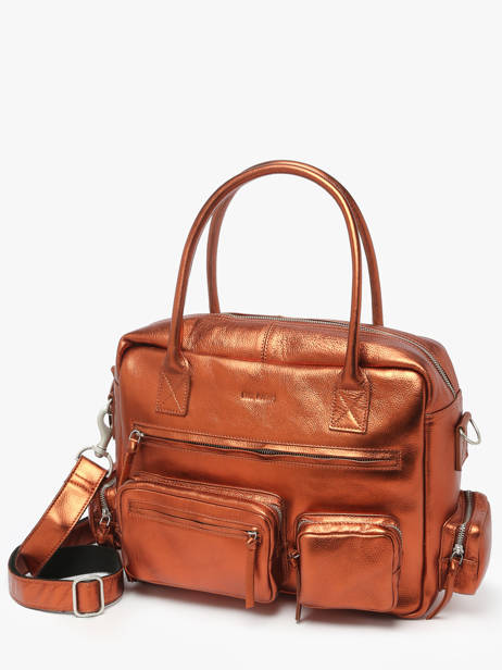 Handbag 90's Leather Paul marius Brown 90's DANDY90S other view 2