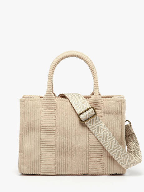 Shoulder Bag Velours Le voyage en panier Brown velours AHP242 other view 4