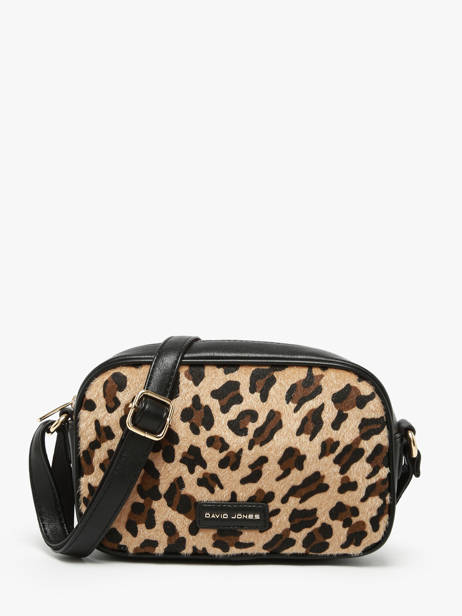 Crossbody Bag Leopard David jones Beige leopard CM7663