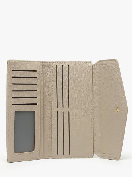 Wallet Saffiano David jones Beige saffiano P164 other view 1
