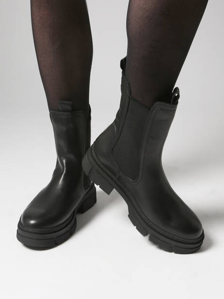 Chelsea Boots In Leather Tamaris Black women 41 other view 1