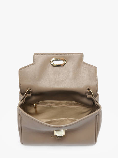 Shoulder Bag Mademoiselle Grace Leather Lancaster Beige mademoiselle grace 101 other view 3