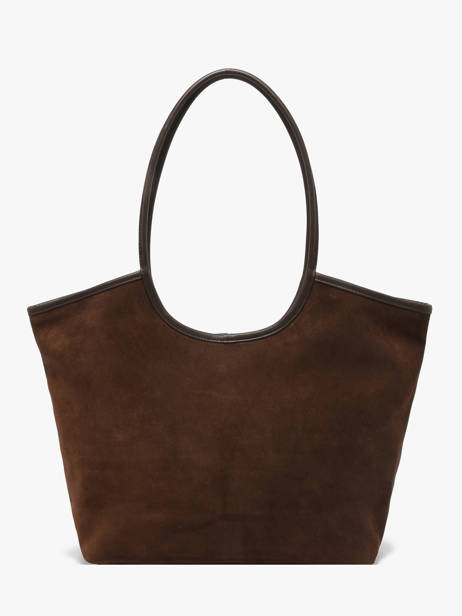 Suede Leather Milan Shoulder Bag Nat et nin Brown vintage MILAN other view 4