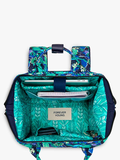Medium Adventurer Backpack Manaus Cabaia Blue anniversaire 10ans - BAGM-10A other view 4