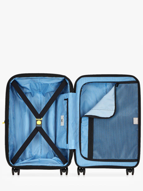 Expandable Cabin Luggage Delsey Pink lutece 3802801 other view 3