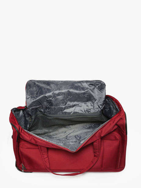Travel Bag On Wheels Travel Snowball Red travel 42672 other view 2