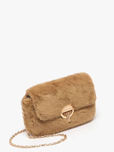 Medium Faux Fur Moon Crossbody Bag Vanessa bruno Beige moon 30V40533 other view 2