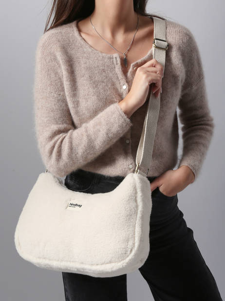 Crossbody Bag Teddy Hindbag White teddy TE other view 1