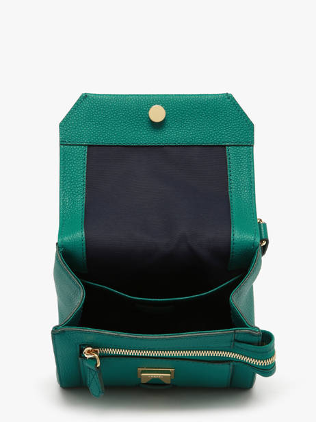 Top Handle S Ninon Leather Lancel Green ninon A09221 other view 3