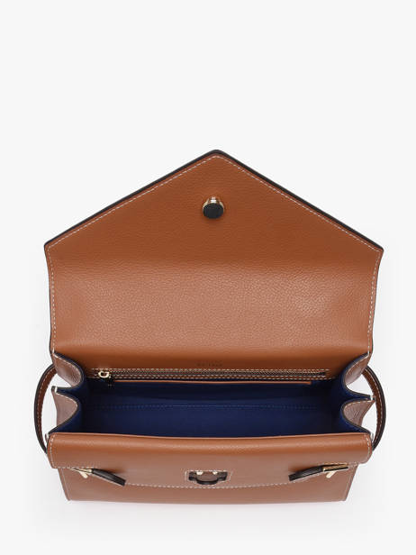 Medium Grained Leather Emilie Shoulder Bag Le tanneur Brown emily TEMI1014 other view 3