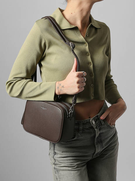 Grained Crossbody Bag Miniprix Brown grained F8035 other view 1