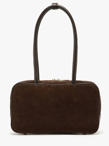 Shoulder Bag Velvet Caviar Milano Brown velvet caviar VC25093 other view 4