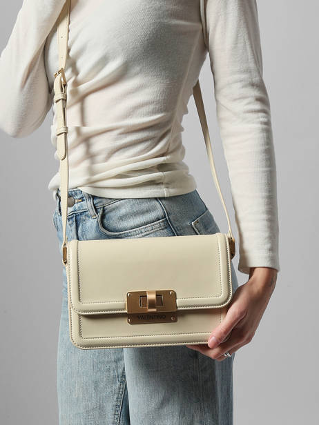 Shoulder Bag Floren Valentino White floren VBS9A909 other view 1