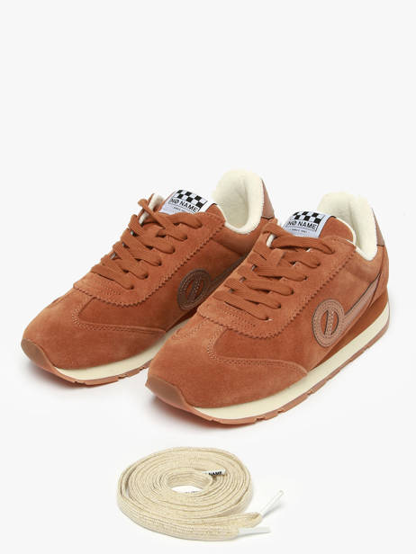 Sneakers City Run Jogger In Leather No name Brown women HRVS04KC other view 1