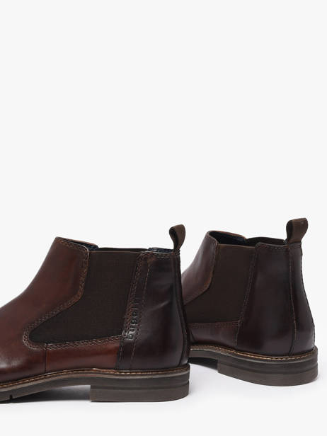Chelsea Boots In Leather Bugatti Brown men 11116361 other view 2