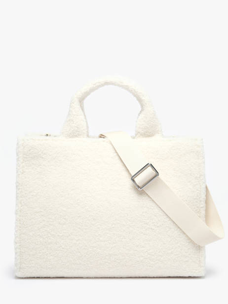Rue St Guillaume Shearling Tote Bag Karl lagerfeld White rsg A4W50013 other view 4