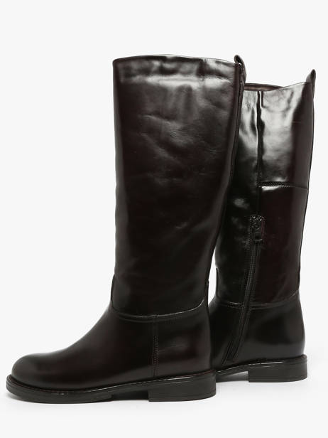 Boots In Leather Mjus Brown women L92304 other view 3
