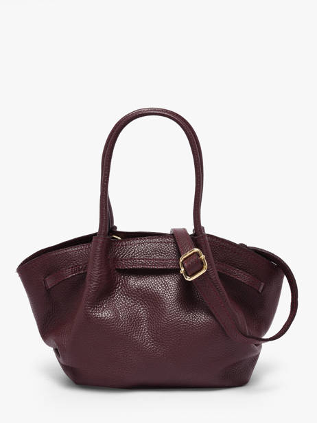 Handbag Caviar Leather Milano Red caviar CA25063 other view 4