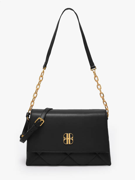 Sac Bandoulière June Matelassé Laurent david Noir ld bags 885