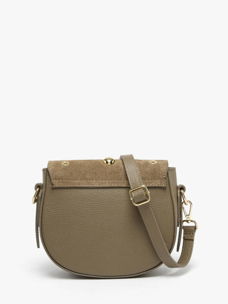 Shoulder Bag Velvet Studs Milano Beige velvet studs VS25093 other view 4
