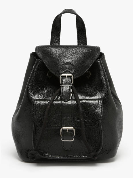 Backpack Eclipte Leather Paul marius Black eclipse BAROUECL