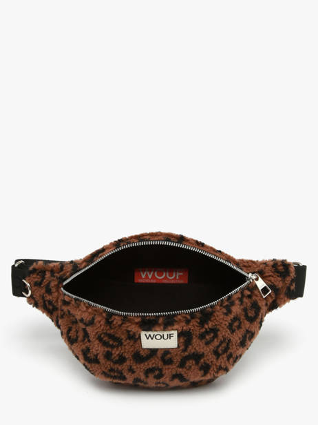 Belt Bag Wouf Brown teddy BW250030 other view 3