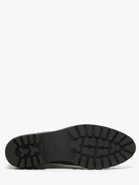 Boat Shoes In Leather Myma Black women 8500 other view 4