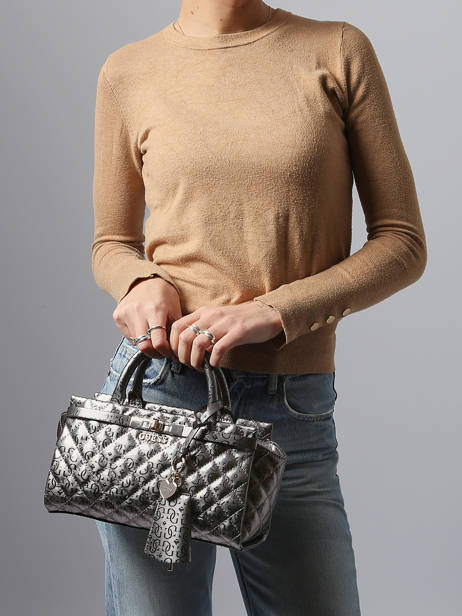 Sac Porté épaule Idra Guess Argent idra GM815705 vue secondaire 1