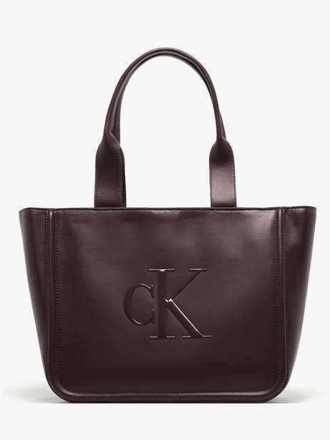 Shoulder Bag Bold Monogram Calvin klein jeans Brown bold monogram 4F3218G