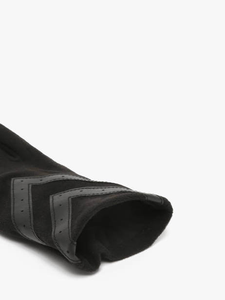 Gants Isotoner Noir women gloves 85255 vue secondaire 1