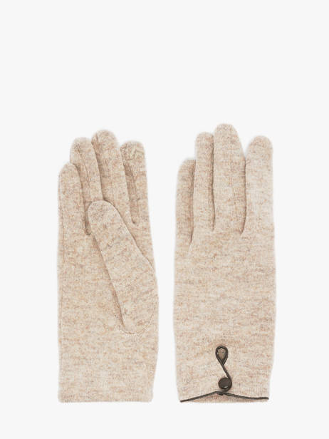 Gloves Isotoner Beige women gloves 85357