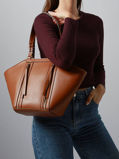 Sac Porté épaule Katy Laurent david Marron ld bags 993 vue secondaire 1