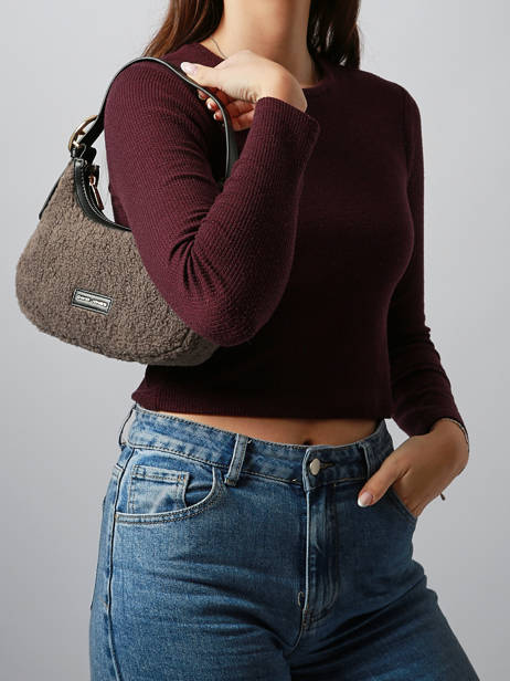 Shoulder Bag Sherpa David jones Black sherpa CM7668 other view 1