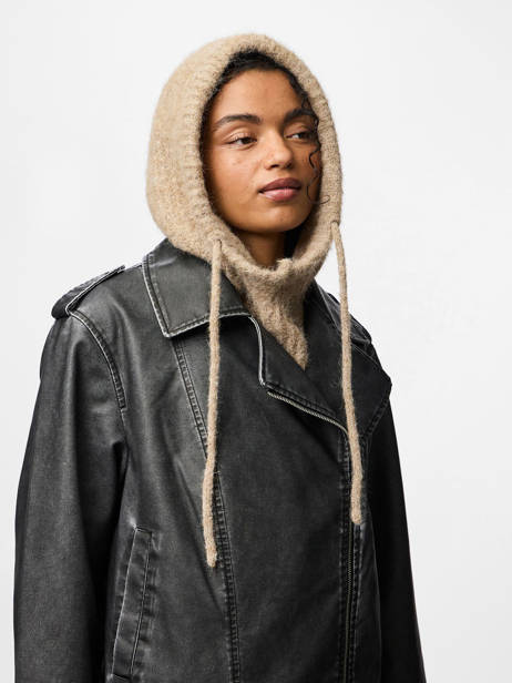 Bonnet Pieces Beige nambi 17154954 vue secondaire 1