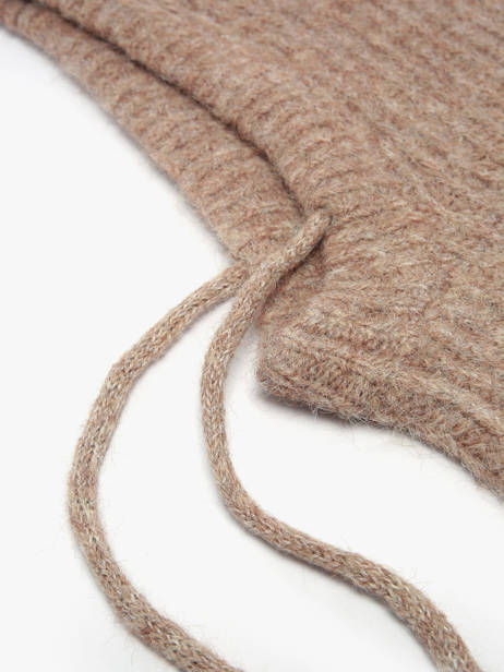 Bonnet Pieces Beige nambi 17154954 vue secondaire 2