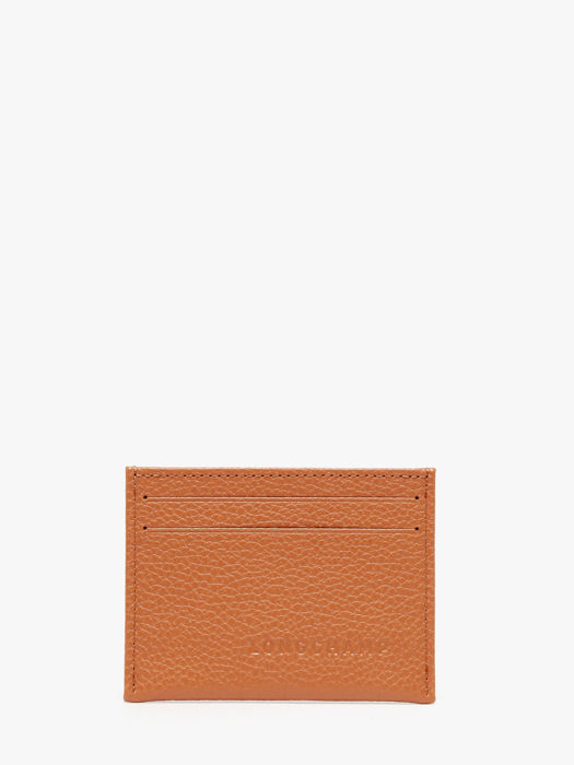 Longchamp Le foulonné Porte billets/cartes Orange