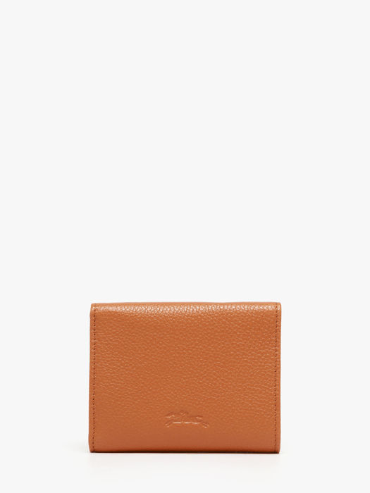 Longchamp Le foulonné Portefeuilles Orange