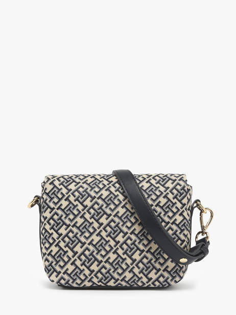 Sac Porté épaule Th Jacquard Polyurethane Tommy hilfiger Bleu th jacquard AW17447 vue secondaire 3