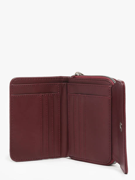 Porte-monnaie Classic Miniprix Rouge grained H6012 vue secondaire 1