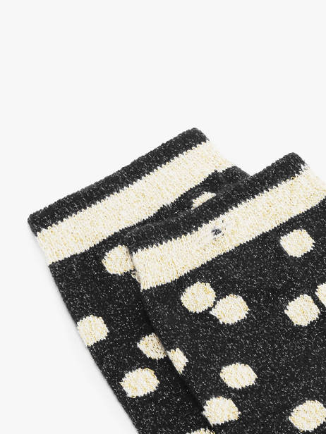 Chaussettes Cabaia Noir socks women MINUIT vue secondaire 1