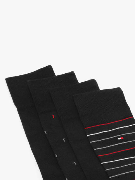 Chaussettes Tommy hilfiger Noir socks 71235375 vue secondaire 3