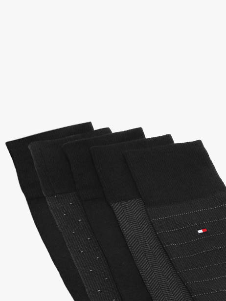 Chaussettes Tommy hilfiger Noir socks 71235374 vue secondaire 3